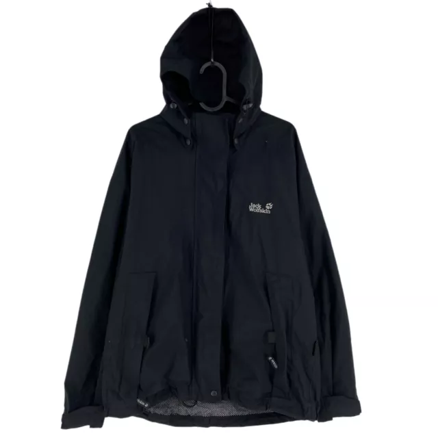 Jack Wolfskin Texapore Noir Veste Capuche Taille M