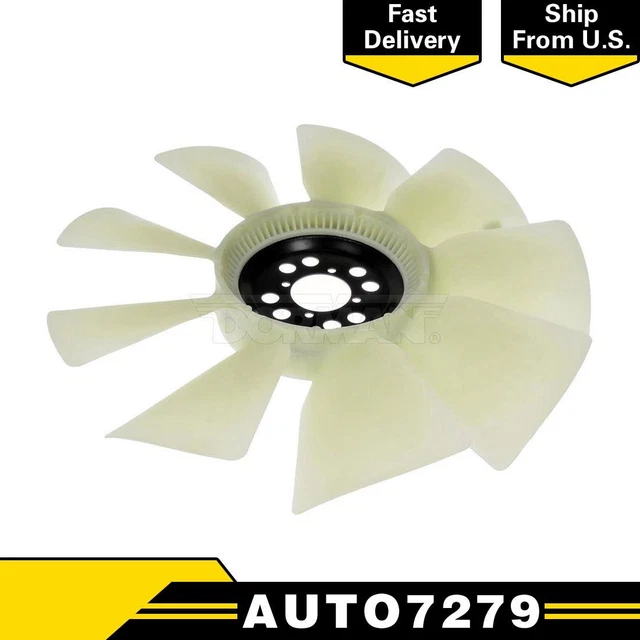 TOM AUTO PARTS Engine Radiator Cooling Fan Blade For Ford Trucks SUV 6.0L Diesel