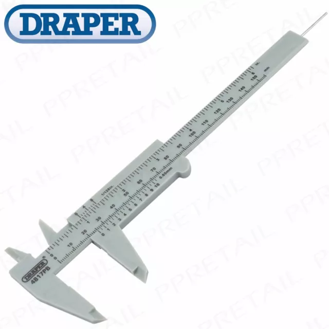 Metric/Imperial Caliper Gauge Vernier 0-150mm/6" Depth/Height Measuring Tool