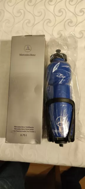 Trinkflasche Fahrradflasche SIGG Mercedes mit Flaschenhalter