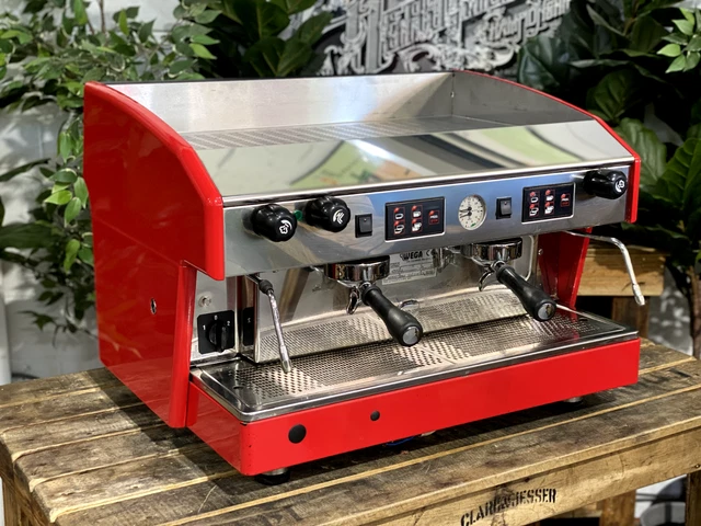 Wega Atlas Evd 2 Gruppo Rossa Macchina Caffe' Espresso Commerciale Cafe... 11