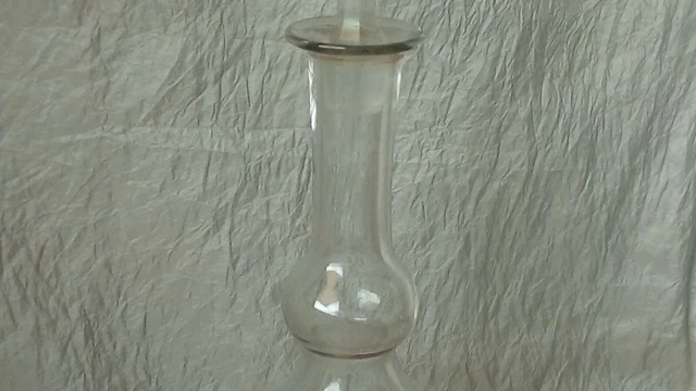Carafe En Verre Emaille Decor Floral Legras ? Art Nouveau** 10