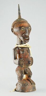 Joli Fétiche masculin SONGYE Nkishi male Fetish statue African Tribal Art 1463
