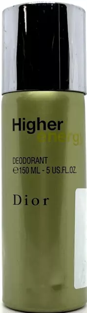 DIOR HIGHER ENERGY DEODORANT SPRAY FOR MEN 5.0 Oz / 150 ml SLIGHTLY DAMAGED!!!