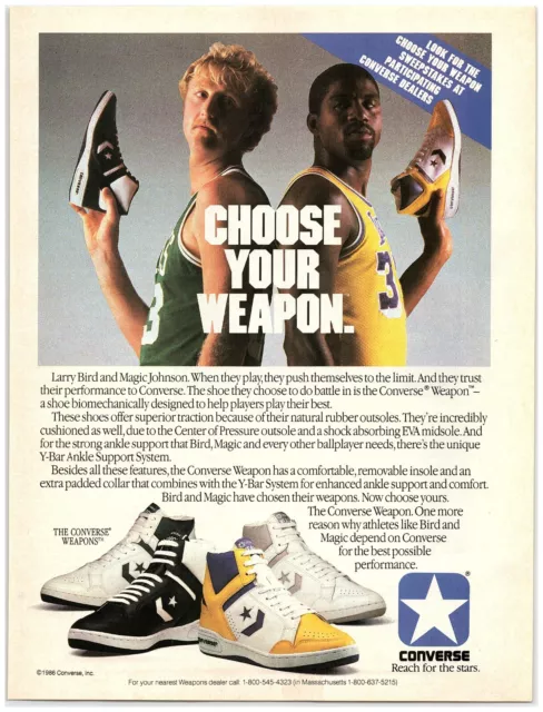 Lot Detail - c. 1984 MAGIC JOHNSON GAME WORN AND SIGNED CONVERSE ALL STAR  SHOES WITH MAGIC PRINTED ON SHOE (FICKE LOA)