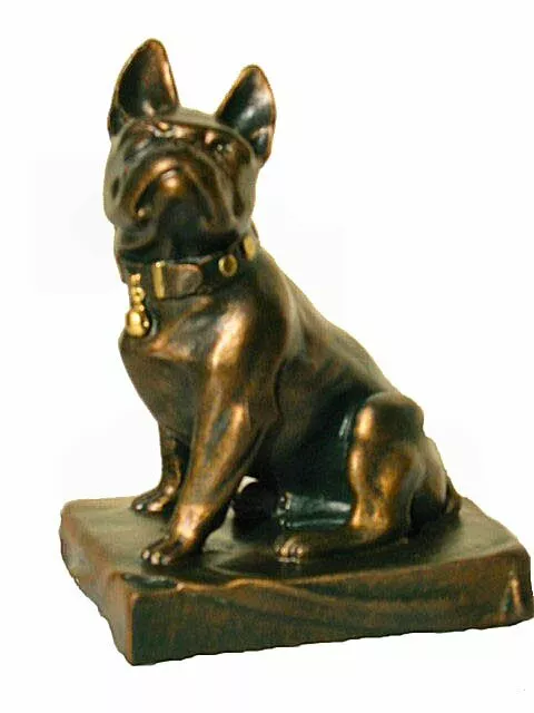 statue bouledogue Français