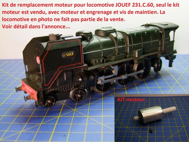 JOUEF LOCOMOTIVE VAPEUR 231 C 60 HO+ boite ref 8350 EUR 9,50 - FR