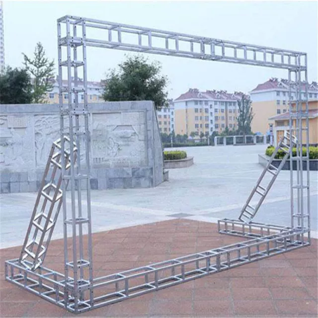 Large Portable Lighting Truss System Iron Pro Audio DJ Light Stand Outdoor Music