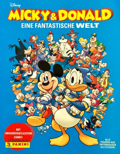 Panini - Micky und Donald - Sticker / Karten / Album aus allen wählen aussuchen