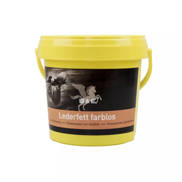 Bense & Eicke Lederfett 500ml Eimer farblos zur Lederpflege