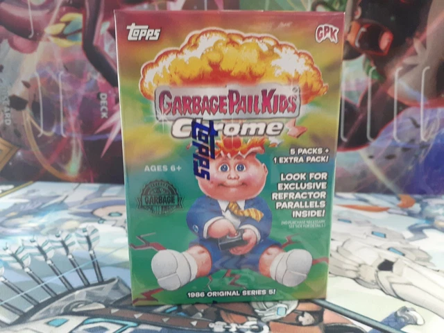 2022 Topps Chrome Garbage Pail Kids 1986 Original Series 5 Sealed Blaster Box