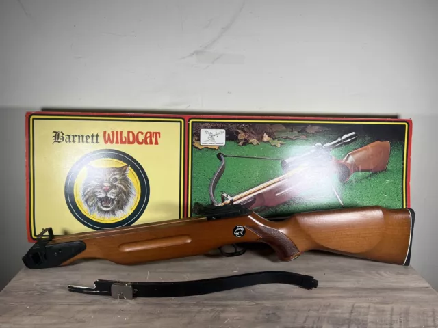 Vintage Barnett Wildcat Crossbow 150 Lbs.  in Box *Broken Limb*
