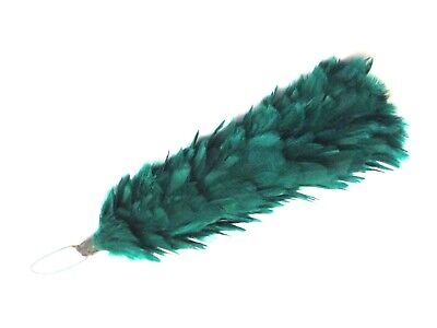 Glengarry Hat Irish Kelly Green Feather Hackle 5 inch for Scottish Bonnet 