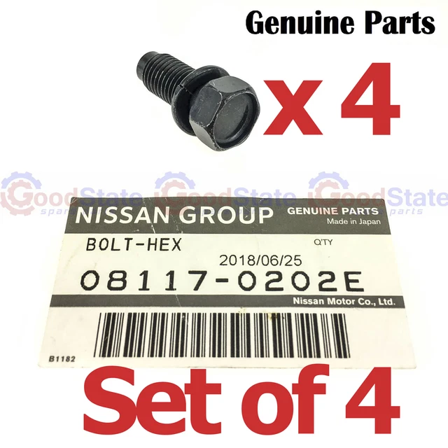 GENUINE NISSAN PATROL Y61 GU Front Rear Sway Bar D Bush Bracket Saddle Bolt x4 £14.89 PicClick UK