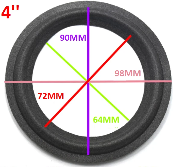 KIT DI RIPARAZIONE ALTOPARLANTE ESB CIARE BORDO SOSPENSIONE WOOFER - Foto 7