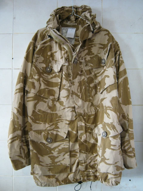 Original British army jacket smock desert camo ripstop parka military issue NEW