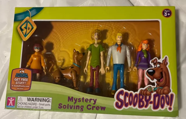 Hanna Barbera Scooby Doo Mystery  Machine  Poseable Mini Action Figure Set