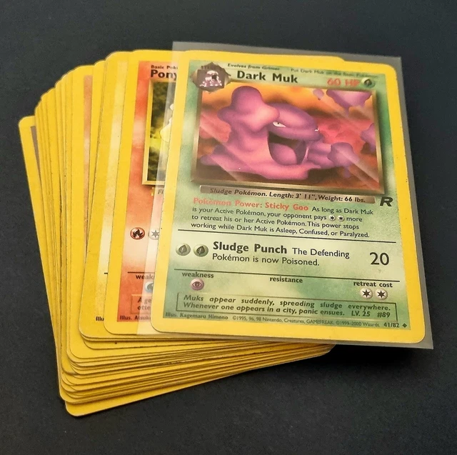 Pokémon Cards - Team Rocket, Base Set - Bundle Job Lot - WOTC (1999)
