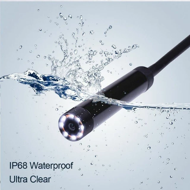 WiFi Endoscope Borescope Inspection Camera IP68 for iPhone Android PC