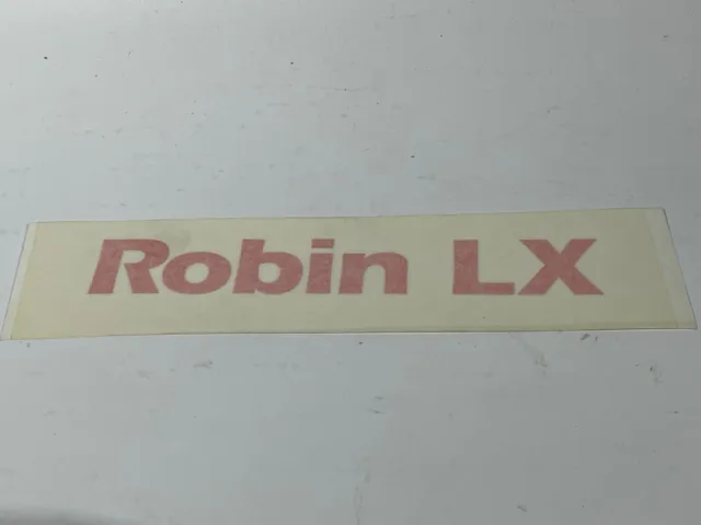 31792 Reliant Robin 2, 'Robin LX' Decal