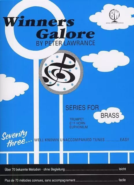 Peter Lawrance | Winners Galore for Treble Brass - Trumpet | Buch