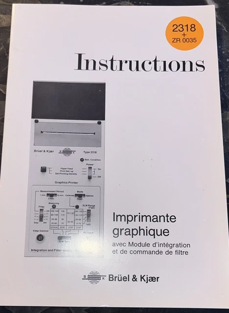 BRÜEL & KJÆR 4911 SERVICE INSTRUCTIONS MANUAL Pdf Download