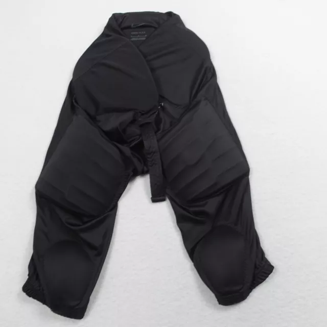 Nike Football Pants Youth L Large Black Integrated Dri Fit Padded Recruit 3.0