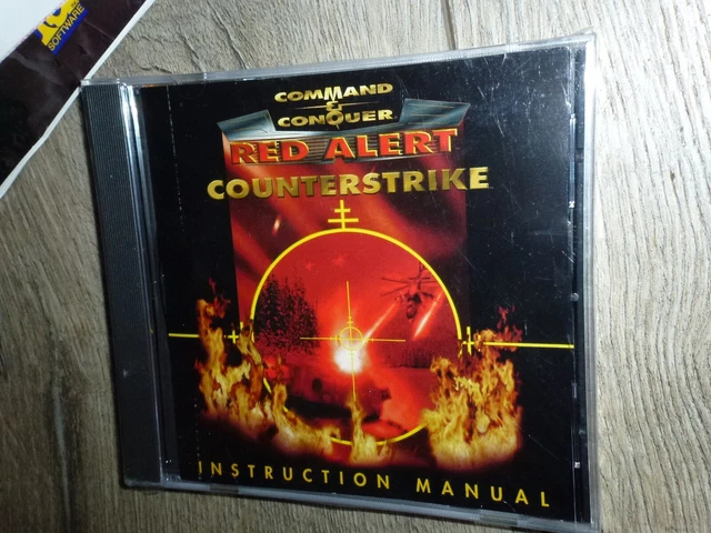 COMMAND CONQUER Red Alert With Counterstrike The Aftermath PC Game 