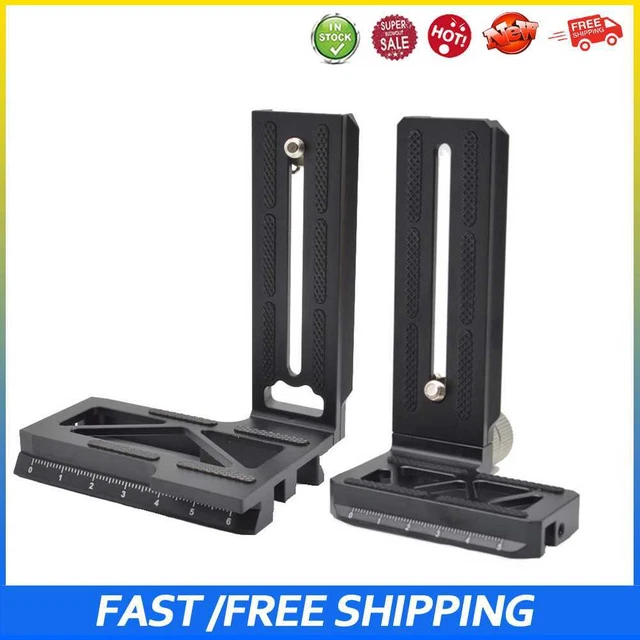 #b Cámara Placa L de liberación rápida montaje vertical para cardán estable DJI Ronin S/SC