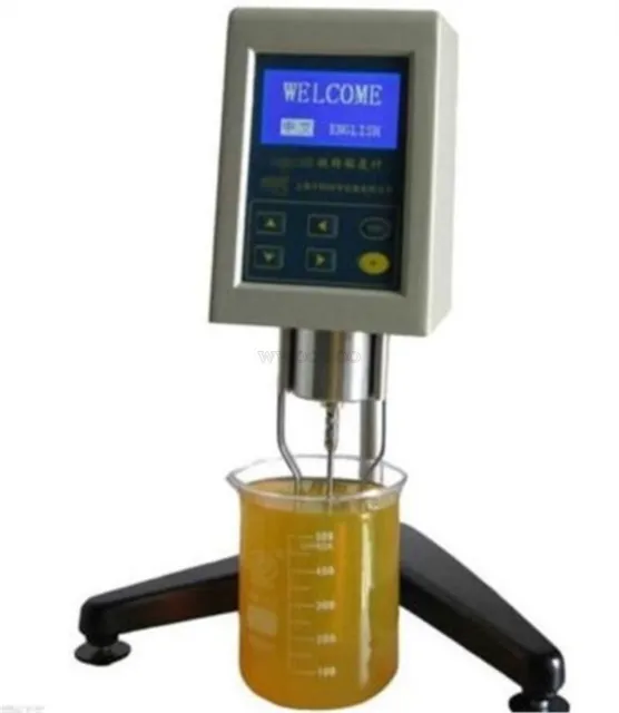 Digital Display Rotary Viscometer Viscosimeter Viscosity Tester Meter NDJ-5S nw