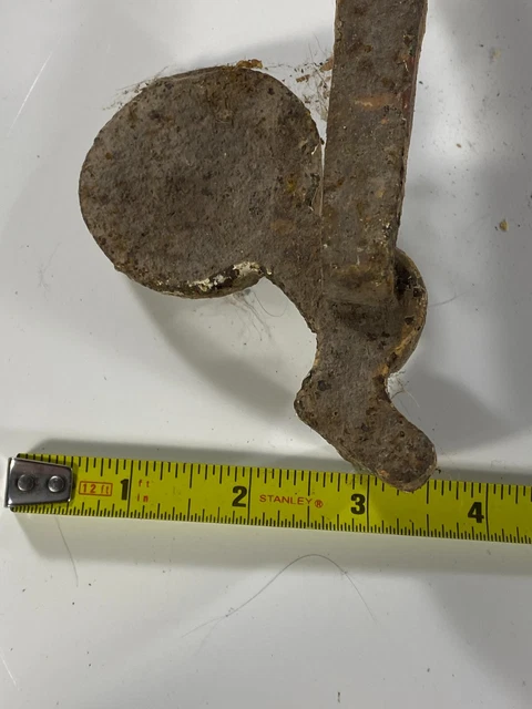 Vintage Cast Iron Barn door Gate Latch Hinge 9