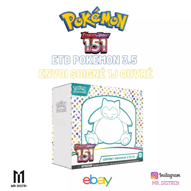 151 Pokémon - ETB Français