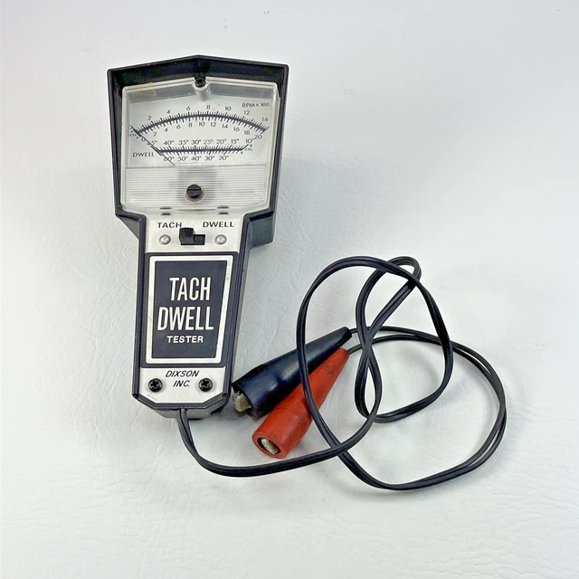 Dixson Tach Dwell Tester Model 1501 Nice Vintage