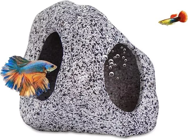 New Aquarium Decorations Cave Rock Cave Fish Tank Accessories Decor for Shrimp