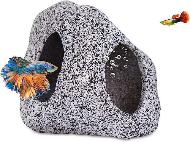 New Aquarium Decorations Cave Rock Cave Fish Tank Accessories Decor for Shrimp