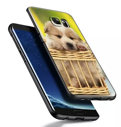 Cute Puppy Dog Pet Chien Soft Coque Cover Case For Samsung Galaxy S24 S23 S22 A 2