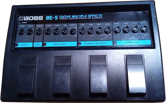 Utilisé BE-5 Boss Guitare Effet Pédale Multi-Effector Operation Confirmed De