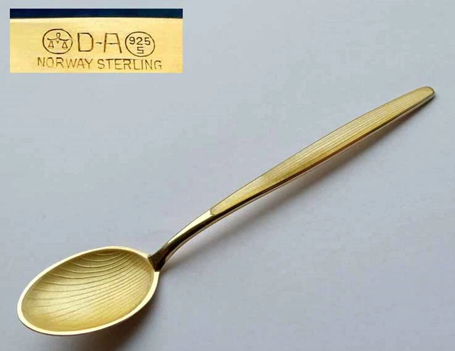 Cucchiaio,Smaltato,Argento Sterling,David Andersen C146