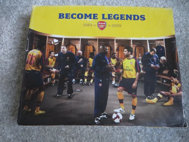 ARSENAL F.C,2 packs**,BECOME LEGENDS,OFFICIAL MEMBERSHIP 08/09,&06/07,TWO*