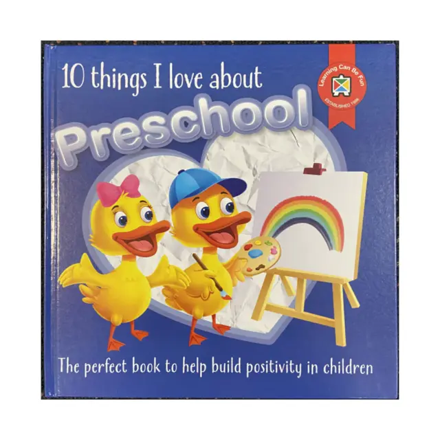 EC 10 Things I Love About Pre School Kinder Book Build Positivity in Children