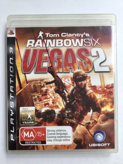 Tom Clancy’s Rainbow Six Vegas 2 PLAYSTATION 3 Sony PS3 Aus Pal