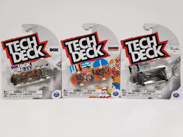 Tech Deck DKG Platinum Silver Ultra Rare TECH DECK SKATEBOARD FINGERBOARD  NEW!
