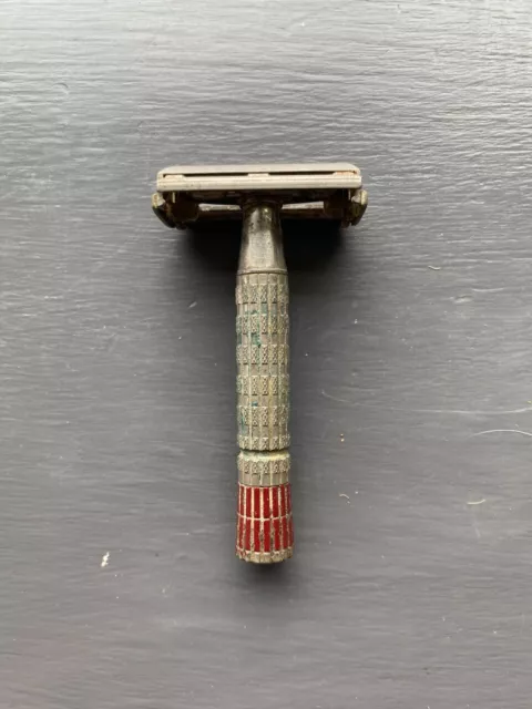 Vintage Gillette Red Tip Super Speed Safety Razor