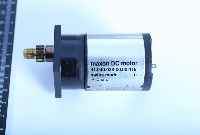 MOTOR / GETRIEBE 6:1 1A Maxon Qualität 41.040.038-00.00-118 Gear ...