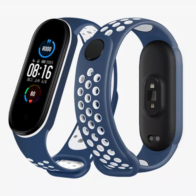 Recambio para Pulsera Xiaomi Mi Band 3 4 5 6 7 Alta Calidad Correa Silicona Relo 3