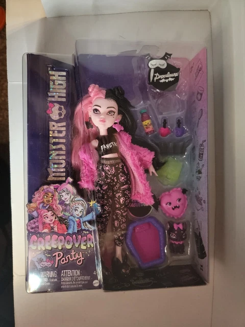 MONSTER HIGH DRACULAURA Creepover G3 Mattel 2022 Lagoona Cleo EUR 17,07 ...