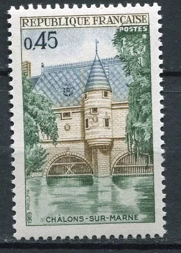 Stamp / Timbre France Neuf Luxe N° 1602 ** Pont De Chalons Sur Marne