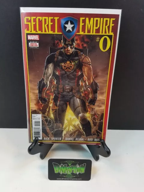 Secret Empire #0 Regular Cover NM Marvel Comics Captain America 1st Print