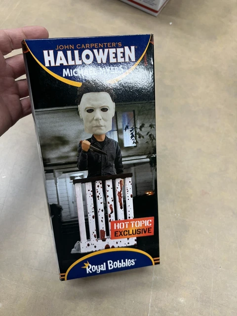 John Carpenter’s Halloween Michael Myers Royal Bobbles Bobblehead BLOODY FENCE
