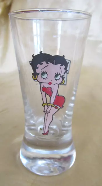 Betty Boop Shot Glass Flared Shooter Collectable 2008 Retired VGC Genuine